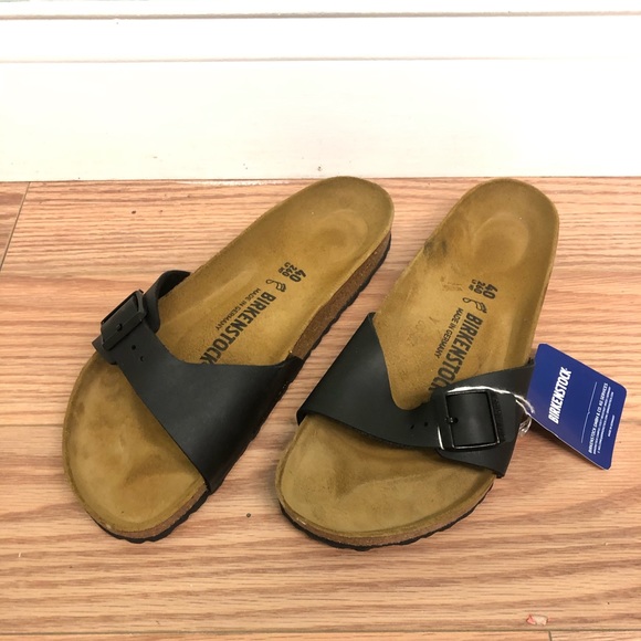Birkenstock Shoes - Birkenstock Madrid Sandals: Black - Size 40